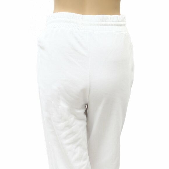 Out From Under Urban Outfitters Poppy Drawstring Jogger Pants White S NEW 281831 - Picture 6 of 7
